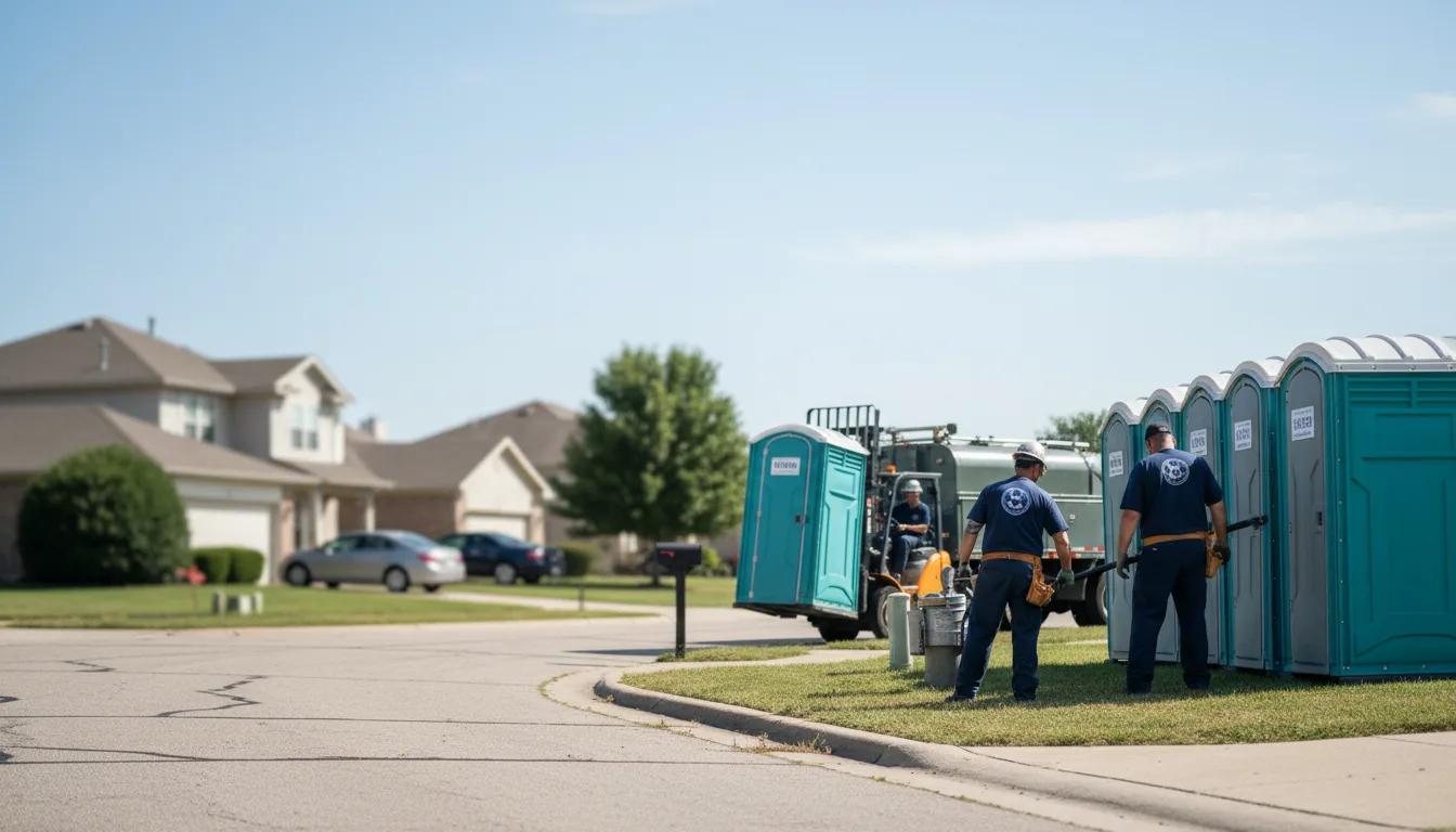 Porta Potty Rental in Perkins, OK near me